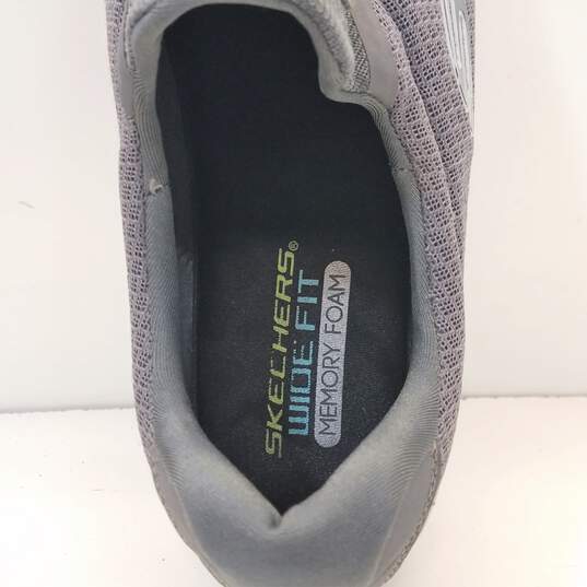 Skechers Slip-on Summits Charcoal Men's Slip On Trainers US 12 image number 9