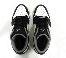 Jordan 1 Low Black White Grey Men's Shoe Size 7.5 alternative image