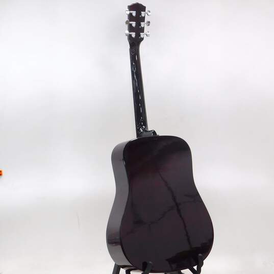 Fender Brand FA-100 Model Wooden Acoustic Guitar w/ Soft Gig Bag image number 3