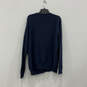 Womens Blue Crew Neck Long Sleeve Cashmere Pullover Sweater Size XXL image number 2