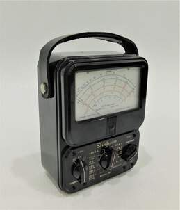 Simpson Electric Analog Multimeter Model 260 W/ Probes & Case UNTESTED alternative image