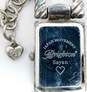 Brighton Designer Silver Tone CZ & Open Heart Bracelet With Sayan Analog Watch 103.4g image number 5