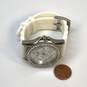 Designer Fossil ES-2344 Silver Rhinestone Chronograph Quartz Analog Wristwatch image number 3