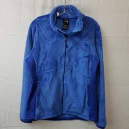 The North Face Full Zip Blue Jacket Women's Size XL