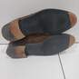 Santoni Sherpa By Silcea Men's Brown Leather Or Suede Dress Shoes Size 10.5 image number 5