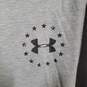 Mens Heatgear Loose Fit Crew Neck Short Sleeve Pullover Graphic T-Shirt Size L image number 3