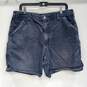 Carhartt Men's Navy Blue Carpenter Shorts Size 36 image number 1