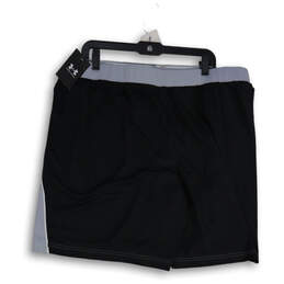 NWT Mens Gray Elastic Waist Flap Pockets Drawstring Athletic Shorts Sz 2XL alternative image