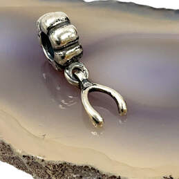 Designer Pandora S925 ALE Sterling Silver Wish Bone Classic Dangle Charm alternative image