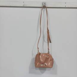 Betsey Johnson Pink Patent Leather Crossbody Bag