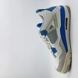 Air Jordan 4 Retro 2012 Sneaker Men's Sz 13 Military Blue alternative image