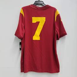 Nike Men's USC #7 Red Football Jersey Sz. XL (NWT) alternative image