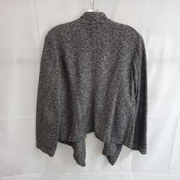 Eileen Fisher Cotton Blend Open Front Cardigan Sweater Size PS alternative image