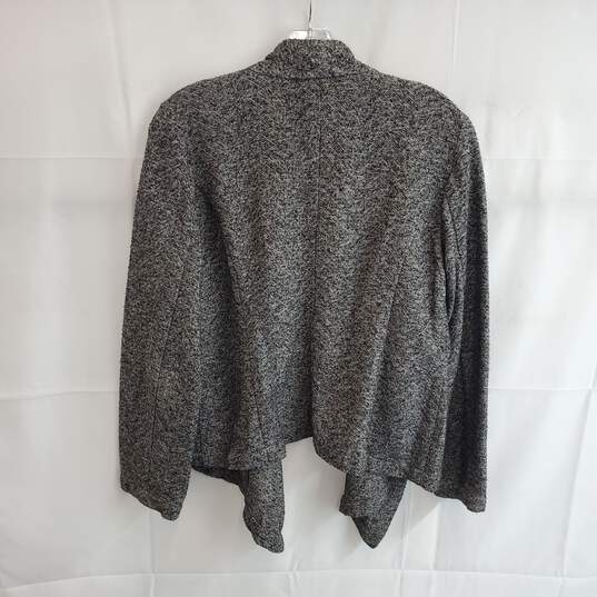 Eileen Fisher Cotton Blend Open Front Cardigan Sweater Size PS image number 2