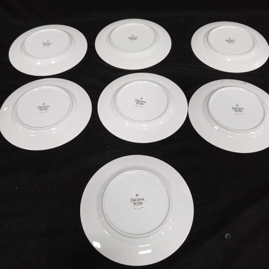 7 Style House Fine China Brocade Pattern Salad Plates image number 2