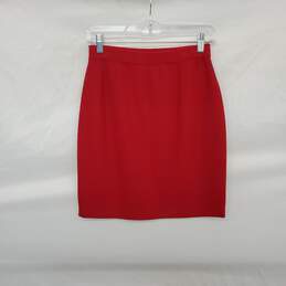 St. John Vintage Red Knit Knit WM Size 2