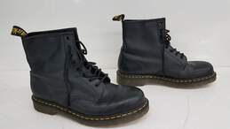 Dr. Martens Black Leather Boots Size M11 W12