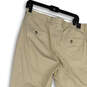 NWT Mens Tan Bowery Slim-Fit Stretch Straight Leg Dress Pants Size 34X32 image number 4