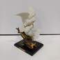 Fineart Collection Pigeon Porcelain Figurine on Wooden Base image number 1