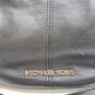 Michael Kors Bedford Pebble Leather Satchel Black image number 8