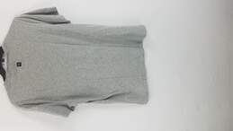 Zip Men Grey Casual Shirt L alternative image