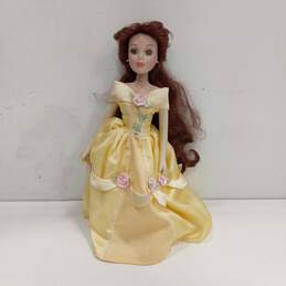 Disney Belle Porcelain Doll w/Dress