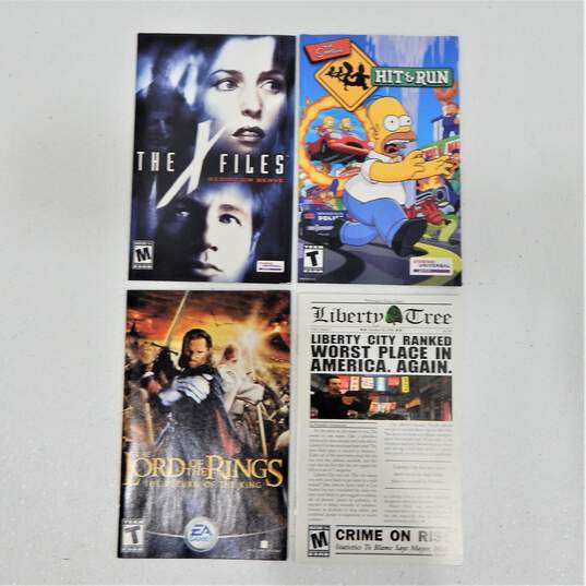 Sony PS1 & PS2 Game Manual Bundle image number 3