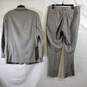 Calvin Klein Men Grey 2PC Suit 46L image number 2