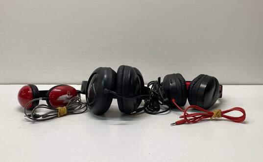 Various Assorted Headphones Headset Bundle Lot of 3 image number 6