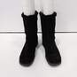 Khombu Women's Black Suede Snow Boots Size 9 image number 1