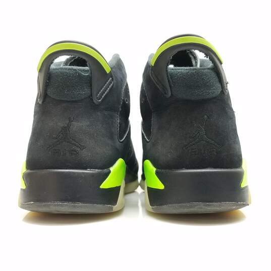 2021 Kids Air Jordan 6 Retro (GS Boys) 'Electric Green' 384665-003 Suede Basketball Shoes Size 7Y image number 5