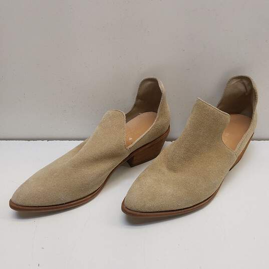 Chinese Laundry 40989 Fortune Tan Suede Ankle Boots Shoes Women's Size 9 M image number 7