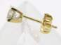 14K Yellow Gold Diamond Stud Earrings 0.6g image number 4