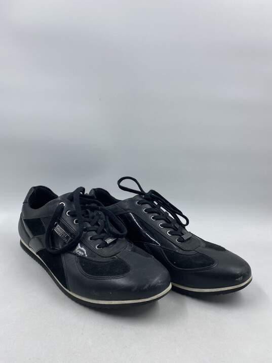 Versace Collection Black Sneaker Casual Shoe Men 12 image number 3