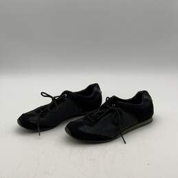 Coach Womens A1343 KELBIE Black Low Top Lace-Up Sneaker Shoes Size 7M