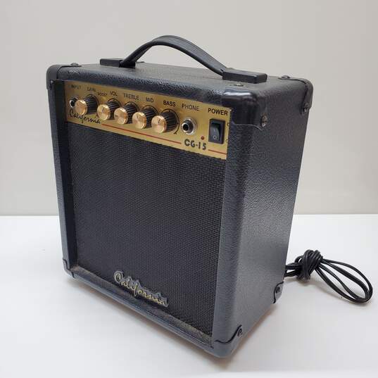 California Amps CG-15 Guitar Amplifier 15 Watts (Untested) image number 3