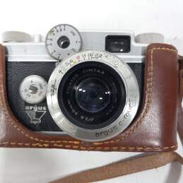 Pair of Argus C-4 & Nikon N80 SLR Film Cameras alternative image