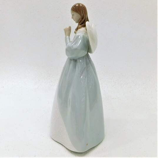 Retired Lladro Celestial Scent 6991 Glazed Porcelain Figurine Angel Tree Topper image number 3