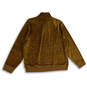 NWT Womens Golden Brown Velvet Long Sleeve Pullover Sweatshirt Size L image number 2