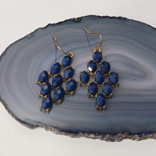 Bundle of Assorted Blue Fashion Jewelry image number 3