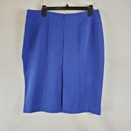 Chico's Women Blue Skirt Sz 2 NWT alternative image