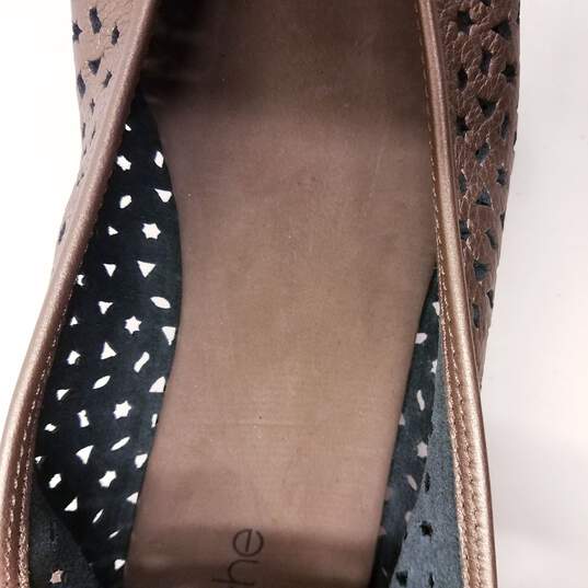 Arche Lilly Perforated Ballet Flats Champagne 9.5 image number 7