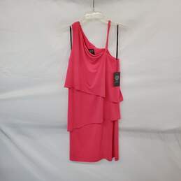 Vince Camuto Pink Tired Sleeveless Midi Dress WM Size 6 NWT