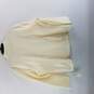 Alfred Dunner Women OffWhite Zip Up Sweater L image number 2