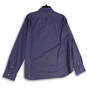 NWT Mens Blue Collared Long Sleeve Chest Pocket Button-Up Shirt Size XXL image number 2