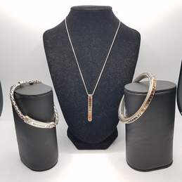 Brighton Necklace, Hinge Bangle, and Mother bracelet Collection