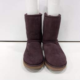 Ugg Women's Plum Suede Shearling Boots Size 10 S/N 1016223