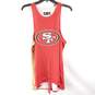 NFL Team Apparel 49ers Women Red Top XL NWT image number 1