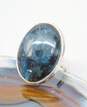 Artisan 925 Feldspar Turquoise & Amber Rings 16.0g image number 4