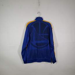 Mens Golden State Warriors Long Sleeve Basketball-NBA Full-Zip Jacket Size XL alternative image